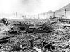 Válka byla ukonena a svrením bomby na Hiroimu a Nagasaki.