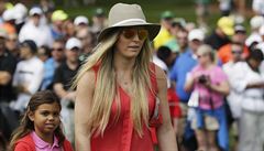 Tiger Woods s expítelkyní Lindsey Vonnovou