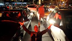 Obyvatelé Teheránu se radují z uzav�ení dohody.