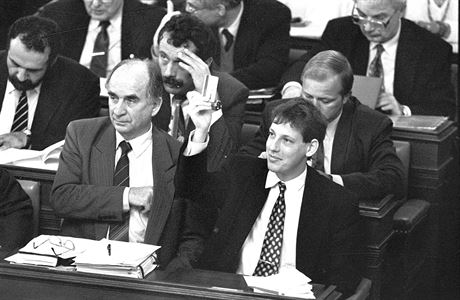 Leden 1996: Stanislav Gross coby poslanec