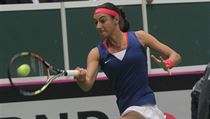 Francouzsk tenistka Caroline Garciaov.