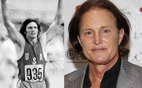 ZSTALA JEN DÉLKA VLAS. Bruce Jenner pi olympijském triumfu v roce 1976...