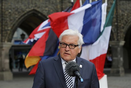 Nmecký prezident Frank-Walter Steinmeier.