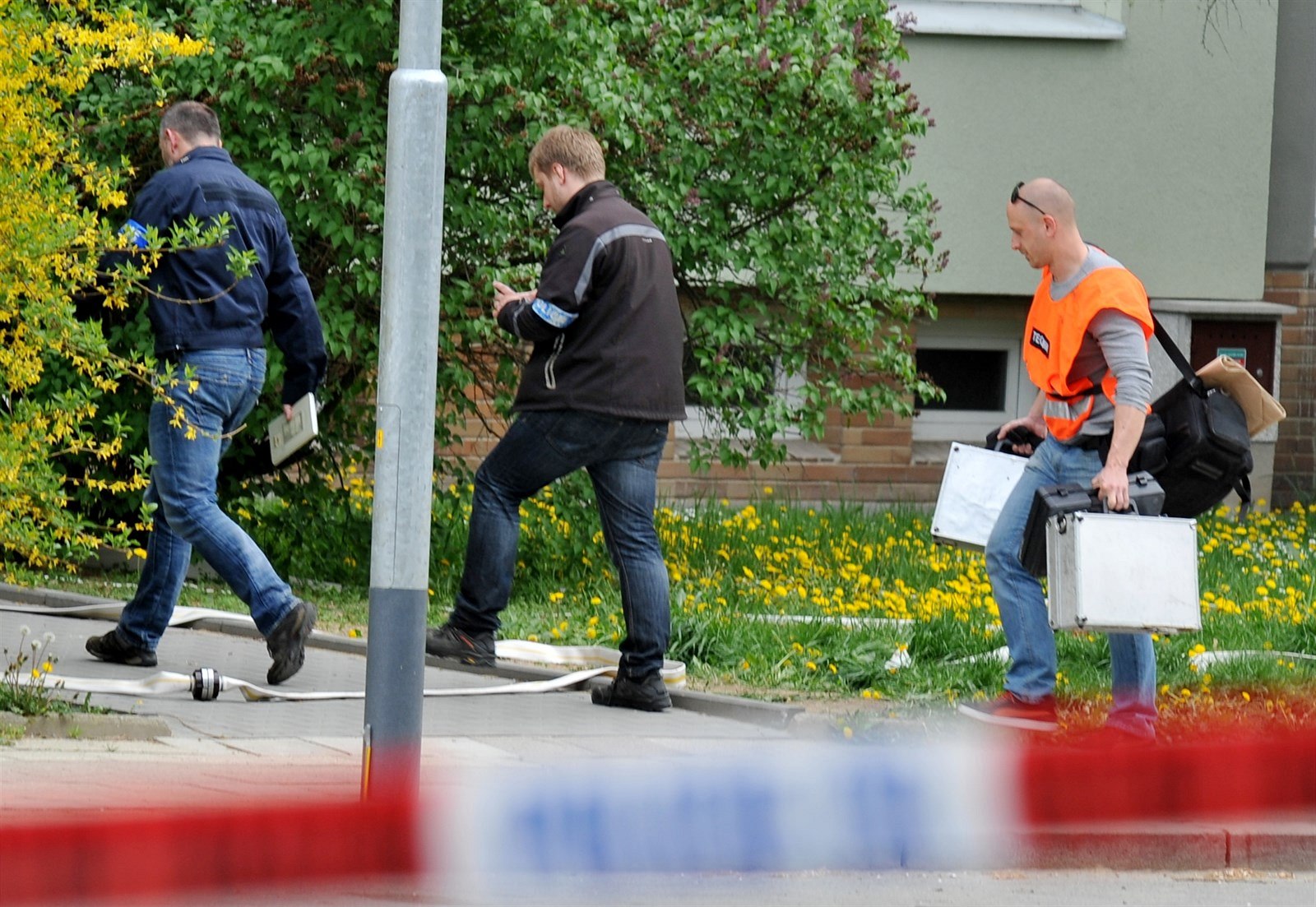 Policie zasahovala 28. dubna na n�kolika místech �eské republiky v rámci akce...