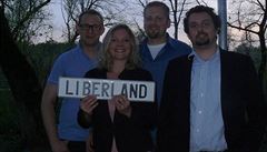 První obané Liberlandu.