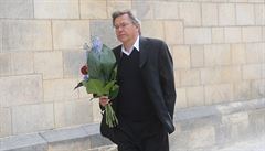 Bývalý europoslanec Libor Rouek  piel uctít památku Stanislava Grosse