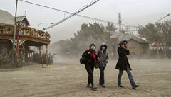 To není vzduch v Pekingu, ale popel po výbuchu sopky Calbuco v Chile