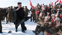 Podle zpráv severokorejských médií Kim ong-un na zmínnou horu vystoupal v...