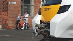 Vlaky pro Londýn s oznaením Desiro City vyrábí Siemens v továrn v nmeckém...