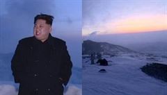 Kim mytizuje svou osobnost. Video zachycuje, jak zdolal horu Pektu