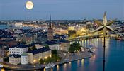 Stockholm leží na čtrnácti ostrovech.