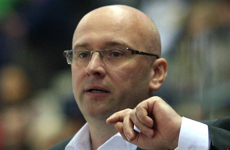 Hokejový trenér Pavel Hynek.