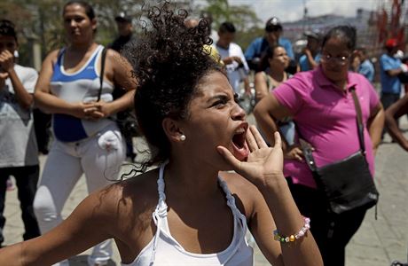 Nespokojenost roste. Venezuelané ví vlád socialistického prezidenta Nicoláse...
