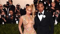 Zpvaka Beyonce a její manel Jay-Z