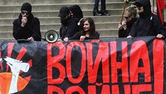 Praské akce se úastní také anarchisté z Ruska. 