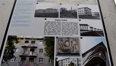 Exteriérovou výstavu s názvem Píbh paneláku v Olomouckém kraji zahájili na...