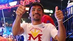 Manny Pacquiao dkuje svým píznivcm za podporu