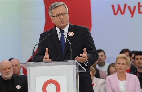 Polský prezident Bronislaw Komorowski