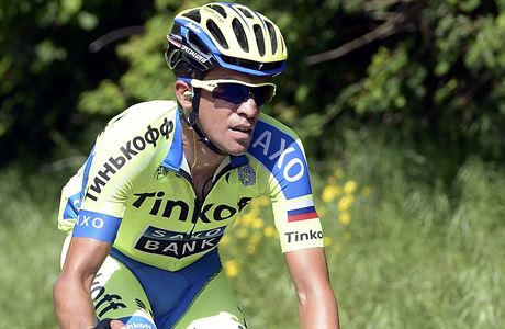 panlsk cyklista Alberto Contador.