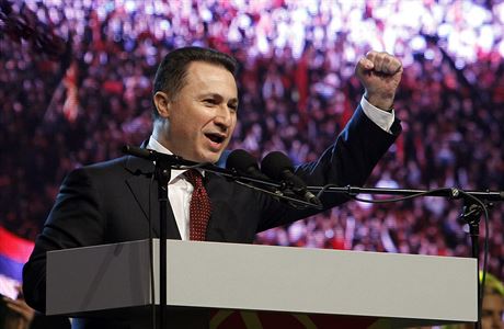 Nikola Gruevski si dr post pedsedy makedonsk vldy u od roku 2006. Ve...