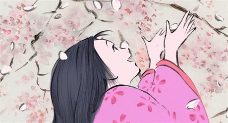 Ze snímku Píbh o princezn Kaguje (The Tale of Princess Kaguya) japonského...