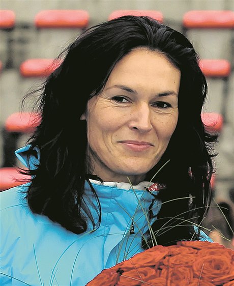 Bývalá atletka Šárka Kašpárková.
