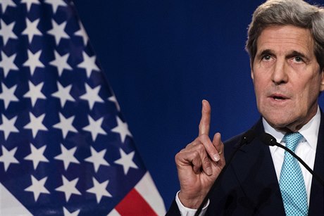 Americký ministr zahranií John Kerry.