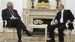 Putin pozval Zemana do Soči. Ten pozvání přijal, považuje ho za vyznamenání