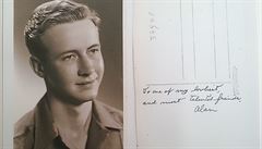Alan Cope v roce 1943, kdy el do armády.