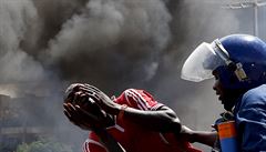Drama v africkm Burundi: po pevratu zu boj o hlavn msto