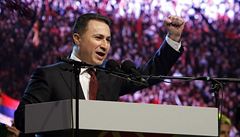 Nikola Gruevski si drí post pedsedy makedonské vlády u od roku 2006.  Ve...
