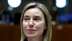 Šéfka evropské diplomacie Federica Mogheriniová.
