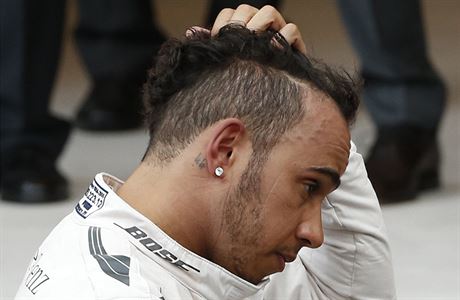 Lewis Hamilton zkritizoval pomry v Brazílii.