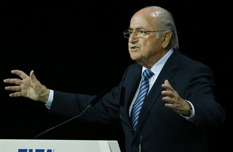 Sepp Blatter na kongresu FIFA.