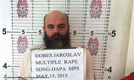 Jaroslava Dobeše alias Guru Járu zatkla filipínská policie 15. května 2015.