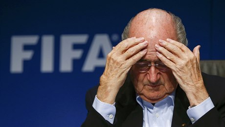 éf FIFA Sepp Blatter.