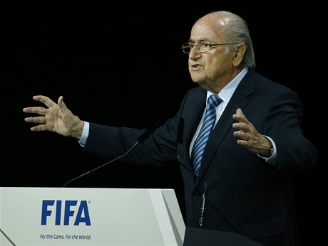 Sepp Blatter na kongresu FIFA.