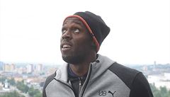 Usain Bolt poktil v Ostrav unikátní nástavbu vysoké pece