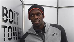 Usain Bolt poktil v Ostrav unikátní nástavbu vysoké pece