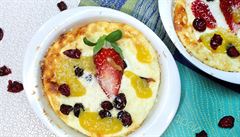 Tvarohové tartaletky s brusinkami