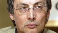 Sportovní komentátor Petr Vichnar v roce 2004.