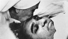 Oscar Romero krátce po svém úmrtí v beznu 1980.