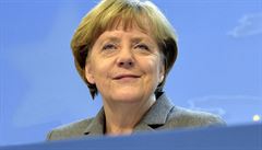 Merkelová hledá podporu, chce volnou obchodní zónu mezi USA a Evropou