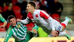 Slavia nedokzala doma porazit Bohemku. Zln ztrc na vedouc Plze u jen bod