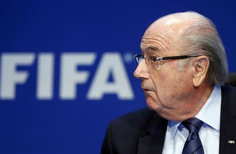 Znovuzvolený prezident FIFA Sepp Blatter.