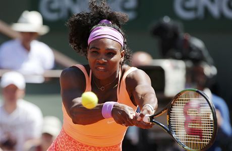 Serena Williamsov ve finle French Open.