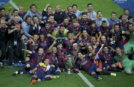 FC Barcelona - nejlep tm Evropy pro sezonu 2014/2015.