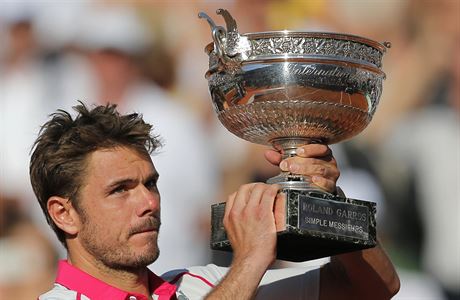 Stan Wawrinka, vítz Roland Garros pro rok 2015.