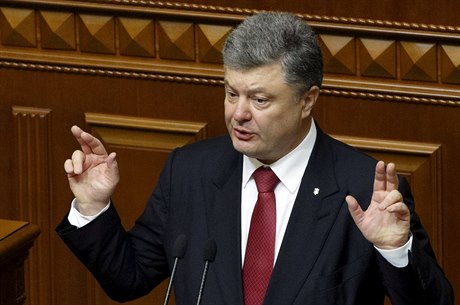 Ukrajinský prezident Petro Poroenko