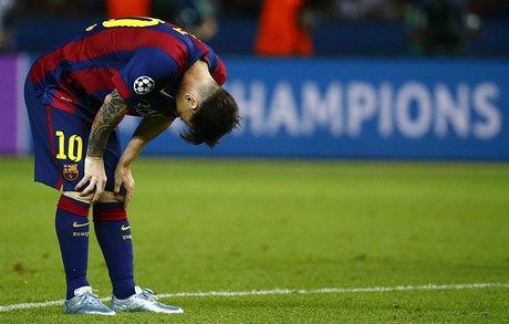 Lionel Messi zpytuje svdomí - ilustraní foto.